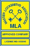 Master locksmiths association logo